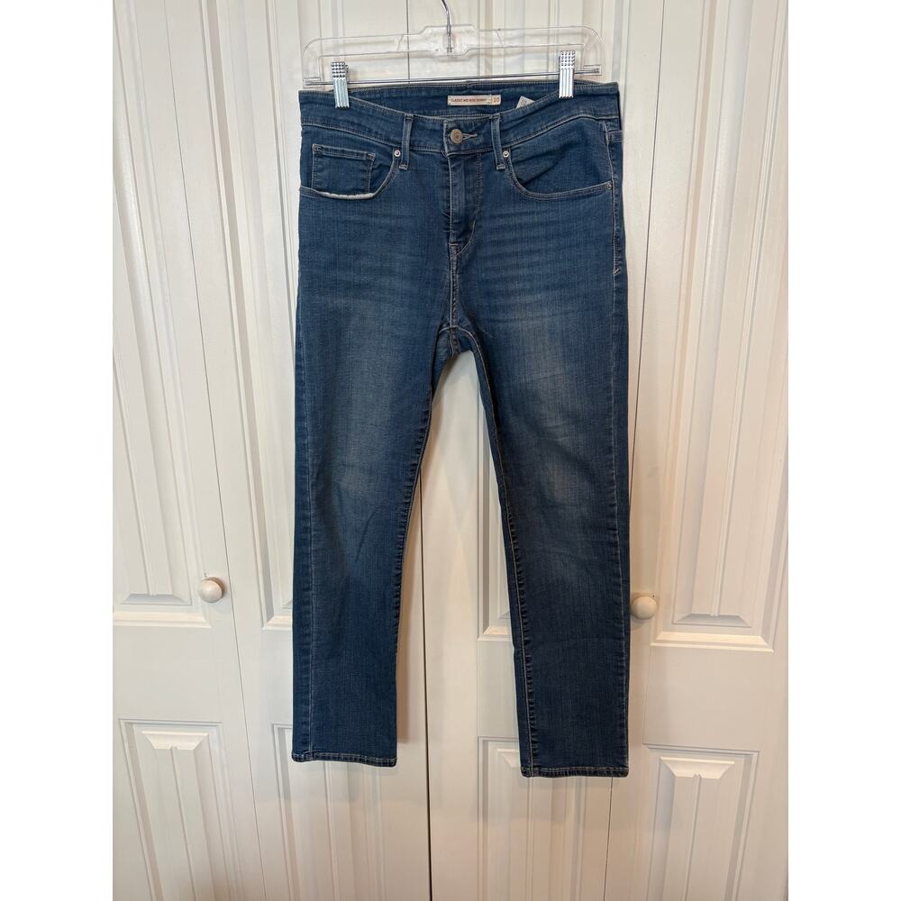 Levis Classic Mid Rise Skinny Jeans Size 10